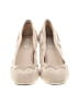 Cole Haan Chevron-herringbone Ivory Tan Heels Size 7 1/2 - photo 2
