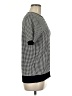 Anne Klein Houndstooth Black Pullover Sweater Size M - photo 4