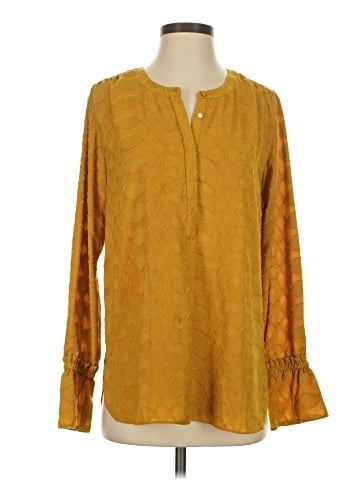 Ann Taylor Long Sleeve Blouse (view 1)