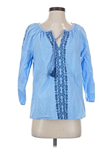 Vineyard Vines 3/4 Sleeve Blouse (view 1)