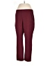 Chico's Solid Burgundy Active Pants Size Lg (2) - photo 1