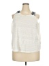 August Mist Ivory White Sleeveless Top Size 2X - photo 1