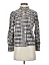 Rails Houndstooth Gray Long Sleeve Blouse Size XS - photo 1