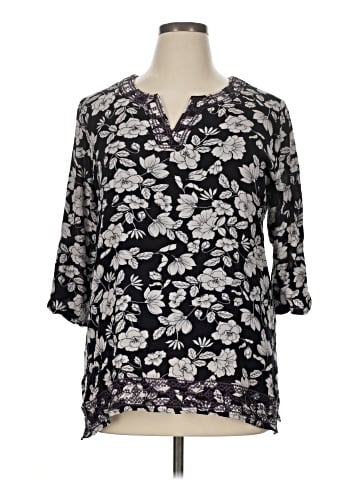 Magnolia Grace 3/4 Sleeve Blouse (view 1)