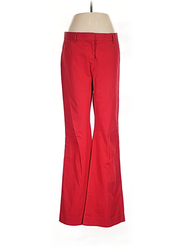 Pre-owned Moda International Dress Pants In Red
