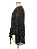 Reset by Jane 100% Rayon Polka Dots Black Long Sleeve Blouse Size M - photo 5