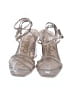 Sam Edelman Metallic Silver Tan Sandals Size 7 1/2 - photo 2