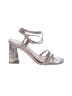 Sam Edelman Metallic Silver Tan Sandals Size 7 1/2 - photo 1