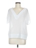 Assorted Brands White Short Sleeve Blouse Size M - photo 1