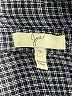 Joie 100% Cotton Houndstooth Gray Long Sleeve Button-Down Shirt Size S - photo 7