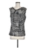 Kasper Silver Sleeveless Blouse Size M - photo 1