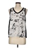 Peyton Jensen 100% Polyester Silver Sleeveless Top Size M - photo 1
