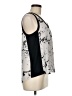 Peyton Jensen 100% Polyester Silver Sleeveless Top Size M - photo 4