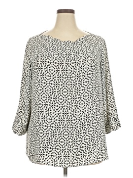 Truly Poppy 3/4 Sleeve Blouse