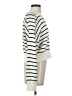 Q2 Stripes Ivory Pullover Sweater Size S - photo 4