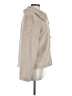 Kensie 100% Polyester Ivory Faux Fur Jacket Size M - photo 4