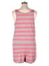 Mossimo Supply Co. Stripes Pink Romper Size XXL - photo 2