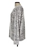 Kaileigh Animal Print Silver Pullover Sweater Size L - photo 5