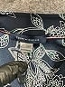 Tommy Hilfiger 100% Polyester Paisley Gray Long Sleeve Blouse Size XS - photo 7