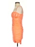 Superdown Orange Cocktail Dress Size S - photo 5
