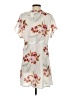 Ekouaer 100% Polyester Floral Ivory Cocktail Dress Size S - photo 2
