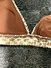 Unbranded Animal Print Gold Swimsuit Top Size 12 - photo 3