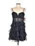 City Studio 100% Polyester Polka Dots Blue Cocktail Dress Size XL - photo 1