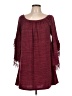 Win Win Burgundy 3/4 Sleeve Blouse Size Lg - XL - photo 1