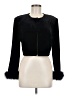 Alex Evenings Black Long Sleeve Top Size M - photo 1