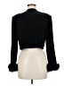 Alex Evenings Black Long Sleeve Top Size M - photo 2