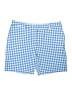 Lands' End Checkered-gingham Blue Shorts Size 18 (petite) - photo 1