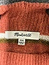 Madewell Stripes Brown Turtleneck Sweater Size XXS - photo 7