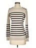 Carolyn Taylor Stripes Ivory Pullover Sweater Size S - photo 1