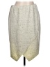 Bar III Metallic Silver Casual Skirt Size L - photo 1