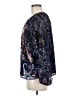 Talbots Paisley Blue Long Sleeve Blouse Size M - photo 5