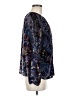 Talbots Paisley Blue Long Sleeve Blouse Size M - photo 4