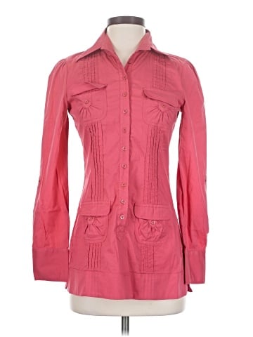 Bebe Long Sleeve Blouse (view 1)