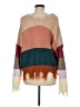 Miracle Color Block Orange Pullover Sweater Size Med - Lg - photo 2