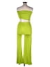Lezat Color Block Green Jumpsuit Size XL - photo 2