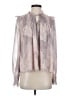 Wilfred Silver Long Sleeve Blouse Size S - photo 1