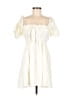 Unbranded Floral Ivory Casual Dress Size M - photo 1