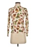 Assorted Brands Floral Ivory Turtleneck Sweater Size 14 - photo 1