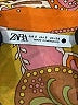 Zara Paisley Orange 3/4 Sleeve Blouse Size S - photo 4