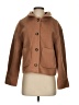 Fashion Solid Brown Coat Size S - photo 1