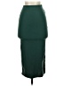 Shein Solid Green Formal Skirt Size XXS - photo 1