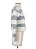 Comptoir des Cotonniers 100% Wool Stripes Silver Cardigan Size XS (0) - photo 4