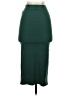 Shein Solid Green Formal Skirt Size XXS - photo 2