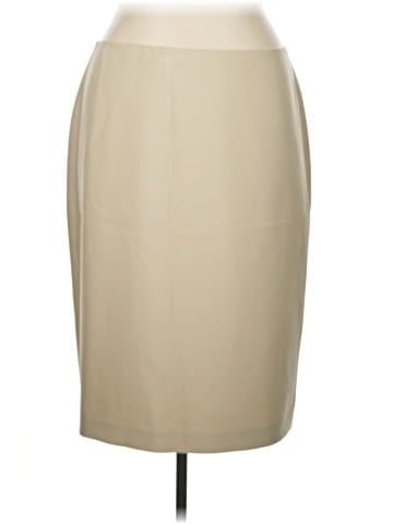 Ellen Tracy Faux Leather Skirt (view 1)