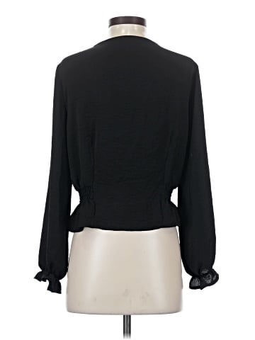 Topshop Long Sleeve Blouse (view 2)