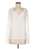Gap 100% Rayon Ivory Long Sleeve Blouse Size M - photo 1